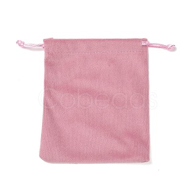 Velvet Jewelry Drawstring Storage Pouches ABAG-P013-02D-06-1