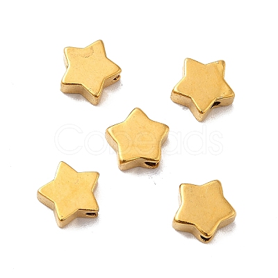 Rack Plating Brass Beads KK-P095-12MG-1