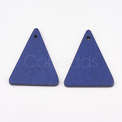 Pear Wood Pendants X-WOOD-T010-10C-1