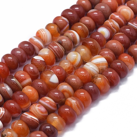 Natural Carnelian Beads Strands G-I245-68A-1