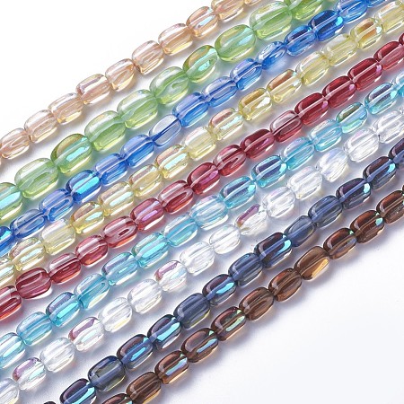 Glass Beads Strands GLAA-F090B-1
