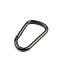 Zinc Alloy Spring Gate Rings, Gunmetal, 74mm