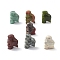 Gemstone Display Decoration, for Home Office Tabletop, Dinosaur, 39.5~41.5x17~21x28.5~31.5mm