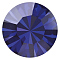 Preciosa&reg MAXIMA Crystal Round Stones, Czech Crystal, Dura Foiling, Round(431 11 615 Chaton), 30280 Dark Indigo, SS45(9.85~10.2mm)