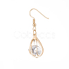 Zinc Alloy Glass Dangle Earrings EJEW-BB34061-G-6