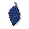 Natural Lapis Lazuli Dyed Pendants G-R486-03P-B-3