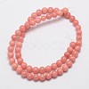 Natural Malaysia Jade Beads Strands X-G-A146-6mm-B08-2