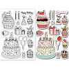 Custom Summer Theme PVC Plastic Clear Stamps DIY-WH0631-0082-1