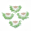 Polycotton(Polyester Cotton) Tassel Pendant Decorations FIND-T041-09-1