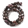 Natural Rhodonite Beads Strands G-R190-10mm-40-3