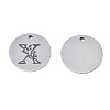 Non-Tarnish 304 Stainless Steel Charms STAS-T059-26P-X-3