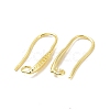 Rack Plating Brass Earring Hooks KK-F839-033G-2