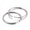 304 Stainless Steel Huggie Hoop Earrings EJEW-L205-02A-P-2