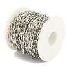 304 Stainless Steel Cable Chain STAS-B020-06P-3