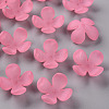 Frosted Acrylic Bead Caps MACR-S371-06A-704-1