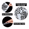 PET Plastic Hollow Out Drawing Painting Stencils Templates DIY-WH0286-037-3