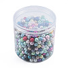 Glass Imitation Pearl Beads GLAA-T024-09-2