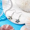 Natural Abalone Shell/Paua Shell Dangle Earring EJEW-JE05916-01-2