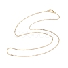 Brass Chain Necklaces MAK-L009-03G-3