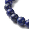 Natural Lapis Lazuli(Dyed) Stretch Bracelets Set for Girl Women BJEW-JB06805-02-10