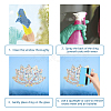 Waterproof PVC Colored Laser Stained Window Film Adhesive Stickers DIY-WH0256-080-3