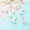 Brass Dangle Earrings EJEW-JE04594-2