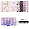 10 Rolls Nail Art Transfer Stickers MRMJ-R090-63-2
