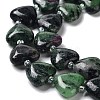 Natural Ruby in Zoisite Beads Strands G-E614-A06-01-3