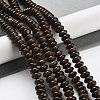 Natural Bronzite Beads Strands G-G084-C13-01-2