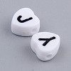 Opaque Acrylic Enamel Beads X-MACR-S273-37A-3