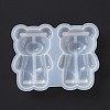 DIY Bear Display Decoration Silicone Molds X-DIY-P068-01-3