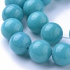 Natural Mashan Jade Beads Strands G-I227-01-10mm-A07-3