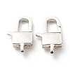 Eco-Friendly Brass Lobster Claw Clasps KK-G405-08P-RS-1