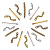 Kissitty Tibetan Style Bar Links Connectors TIBE-KS0001-08-FF-2