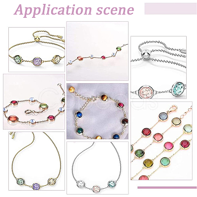 AHADERMAKER 20Pcs 10 Styles Natural & Synthetic Mixed Gemstone Connector Charms Sets G-GA0001-65-1