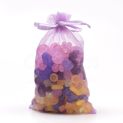 Organza Gift Bags with Drawstring OP-R016-10x15cm-22-1