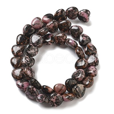 Natural Rhodonite Beads Strands G-R190-10mm-40-1