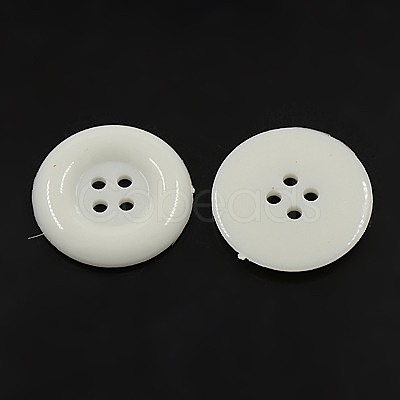 Acrylic Shirt Buttons BUTT-E075-C-01-1