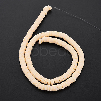 Handmade Polymer Clay Beads Strands CLAY-N008-010N-1