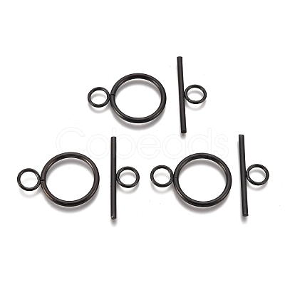 304 Stainless Steel Toggle Clasps STAS-M277-05B-1