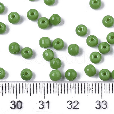 Opaque Colours Glass Beads SEED-S040-01A-06-1