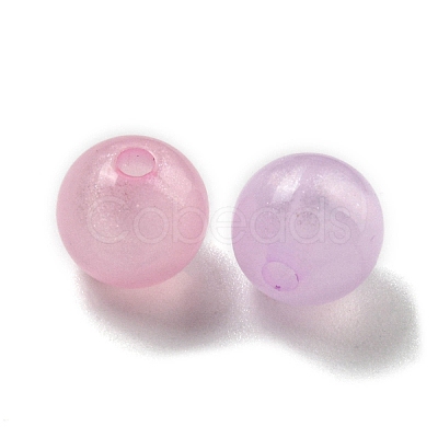 Luminous Acrylic Beads OACR-E041-18-1