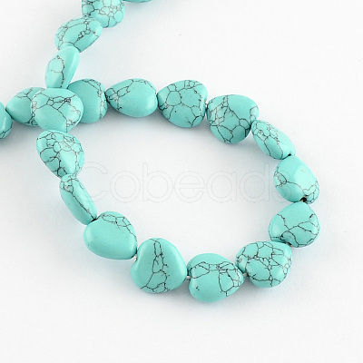 Synthetic Turquoise Bead Strands G-R190-01-1