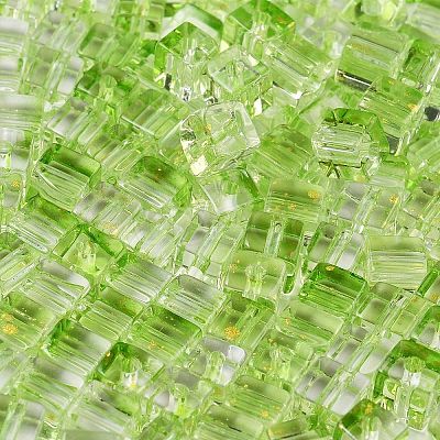 Spray Painted Glass Seed Beads SEED-A034-01F-1