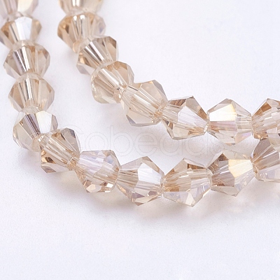 Glass Beads Strands EGLA-S056-09-1