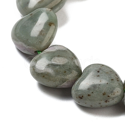 Natural Peace Jade Beads Strands G-B022-31C-1