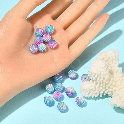 50Pcs Imitation Pearl Acrylic Beads OACR-YW0001-11G-1