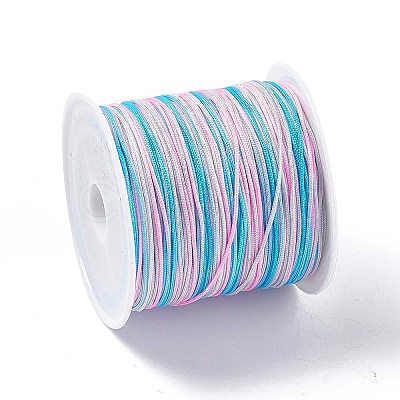 50M Segment Dyed Nylon Chinese Knotting Cord NWIR-A008-02G-1