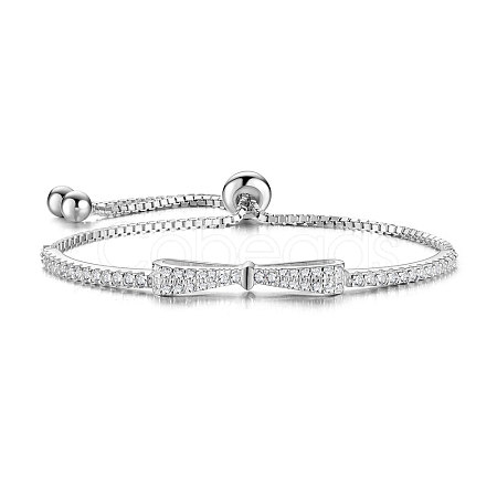 SHEGRACE Rhodium Plated 925 Sterling Silver Bracelets JB497A-1