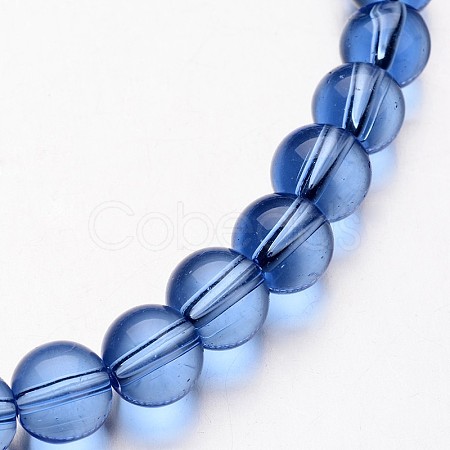 Glass Round Bead Strands X-GLAA-I028-10mm-05-1